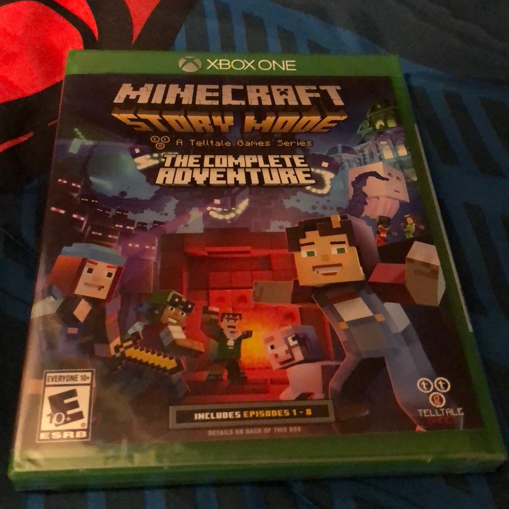 Minecraft Story Mode includes episodes 1-8